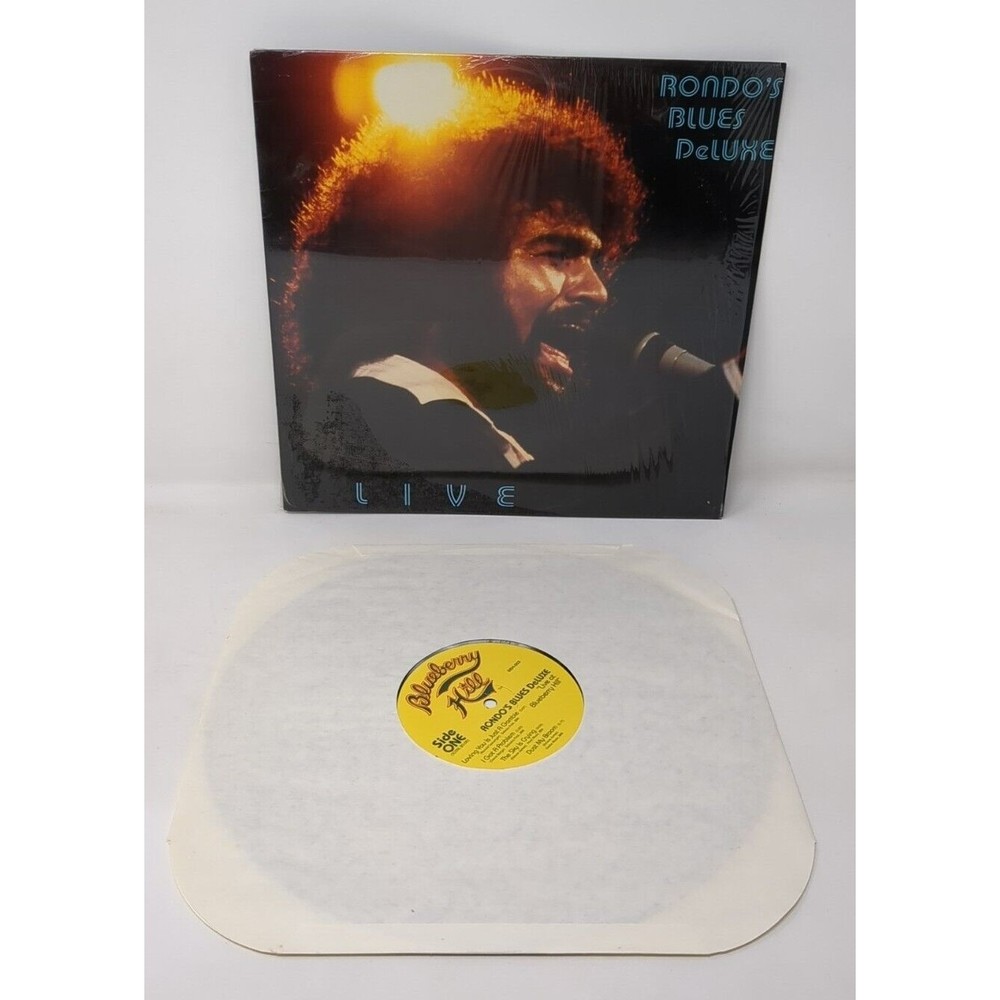 RONDO'S BLUE DELUXE Live at Blueberry Hill LP 1987 Blueberry Hill Records Vinyl